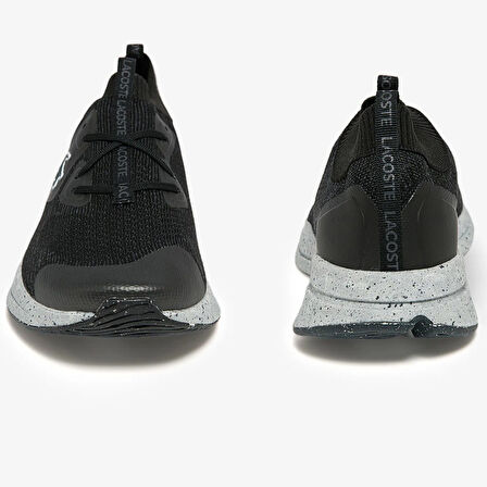 Lacoste SPORT Run Spin Eco Erkek Siyah Sneaker