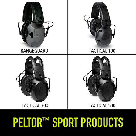 Peltor Sport Tactical 100 22dB Elektronik Atış Kulaklığı