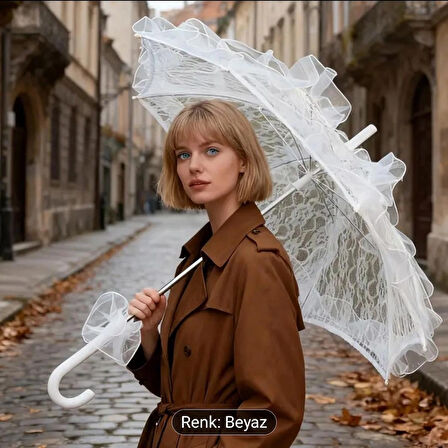 Şemsiye (60-58) Ebatlarinda Gelin Düğün Nişan Çekimleri Özel Günlerde Resim Çekilmesi İçin İdealdir