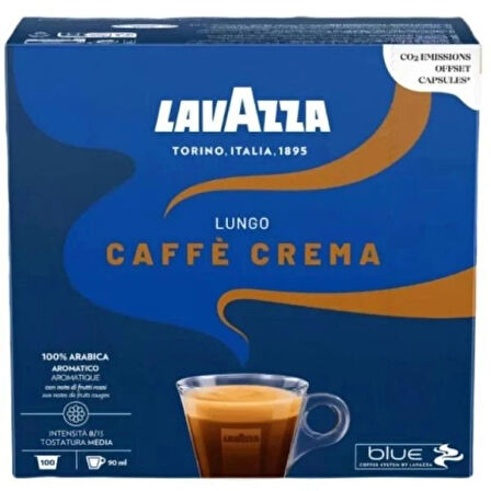 Lavazza Blue Uyumlu Caffe Crema Lungo Kapsül 100 Adet