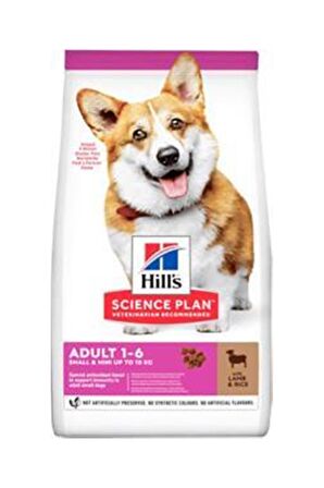 Hill's Small Mini Küçük Irk Yetişkin Kuzulu Köpek Maması 6 Kg