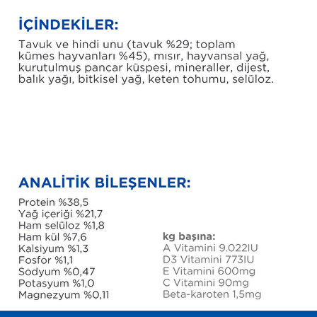 Hill's SCIENCE PLAN Kısırlaştırılmış Tavuklu Yavru Kedi Maması 1,5 kg