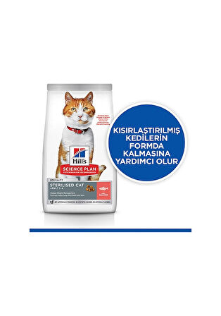 Hill's Science Plan Sterilised Somon Balıklı Kısırlaştırılmış Kedi Maması 15 KG