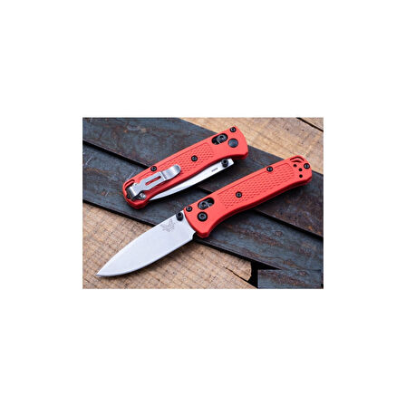 Benchmade Bugout Cep Çakısı Krmızı