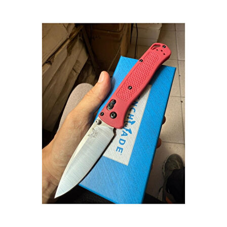 Benchmade Bugout Cep Çakısı Krmızı