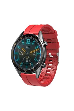 Huawei Gt  Gt 2 Honor Magic Watch Uyumlu 2 46mm Akıllı Saat Silikon Kordon 