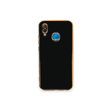 Huawei P20 Lite Kılıf Volet Silikon - Siyah