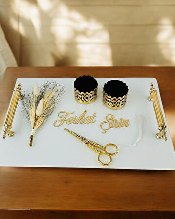 Promise Beyaz Söz Tepsisi 