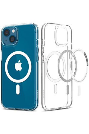 Iphone 13 Uyumlu Magsafe Özellikli Şeffaf Kılıf