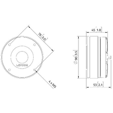 Lavoce DF10.14 Tweeter