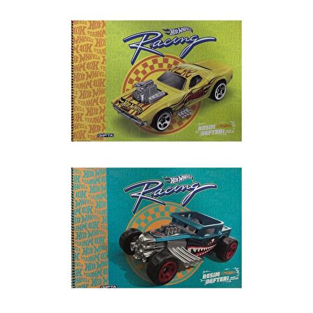 Gıpta 25x35 Hot Wheels Resim Defteri 15YP 5437 2'li