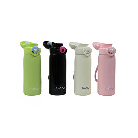 Shotay Termos Matara 430 Ml. Siyah Sht-St-8186