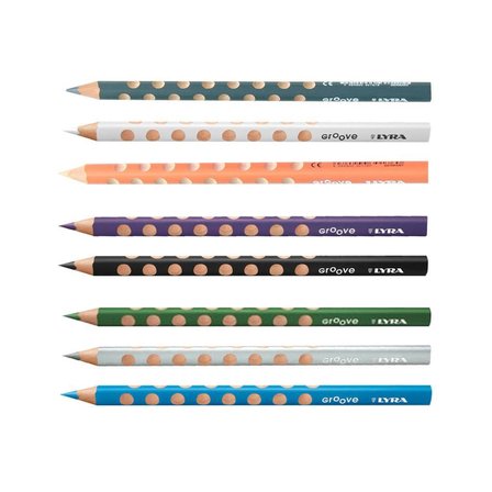 Lyra Groove Jumbo Kuru Boya Kalemi - 8 RENK