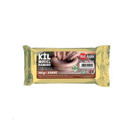 Red Apple Kil Model Hamuru 250Gr. Kahverengi