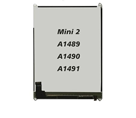 Apple ipad Uyumlu mini 2 A1489 A1490 A1491 Lcd Ekran