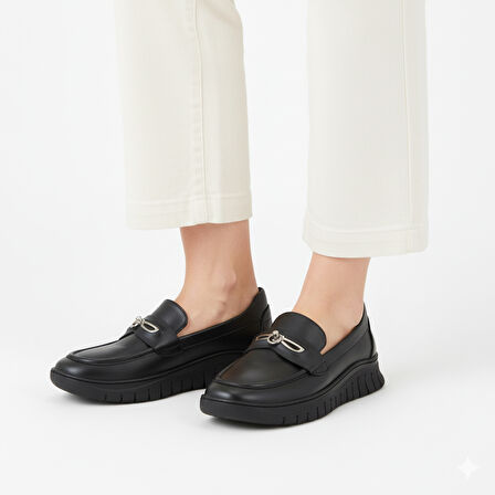 Beety 25KA-208 Hakiki Deri Günlük Kadın Ayakkabı