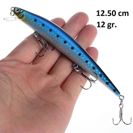 12Gr.Rapala SahteYem Lures Turna Levrek,Lüfer,Çinekop,Rapala A14