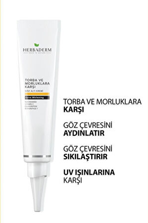 Torba Ve Morluklara Karşı Göz Altı Kremi + Superserum Aha Peeling 30 Ml Glikolik %8