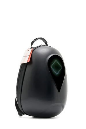 Missidea Jarmend  Meteor LED Ekranlı Siyah  Motosiklet Sırt Çantası Kask Formlu+Powerbank Hediyelidir