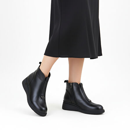 Beety 25KB-5068 Hakiki Deri Kadın Bot