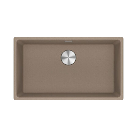 Franke Maris MRG 110-72 Granit Eviye-Active Plus Doccia 2.0 Armatür-Sıvı Sabunluk Üçlü Set Oyster