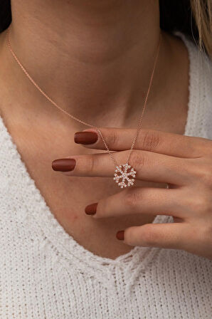 Michael Kors MK5735 Kadın Kol Saati ve MK Kartanesi Kolye