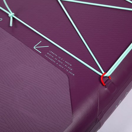 JOBE Lina Sup Board 10.0 Seti - Mor - Taşıma Kapasitesi: 90 Kg - Kürek Sörfüne Güvenli ve Konforlu Bir Başlangıç
