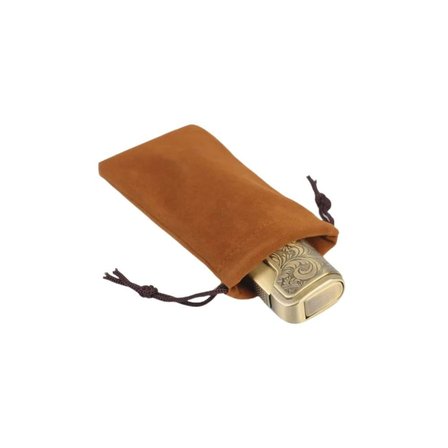 Conquistador 1li Torch İşlemeli Antik Gümüş Metal Puro Çakmağı 8008CT