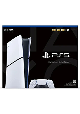 Sony Playstation 5 Slim 1 Tb Digital + 2. Dualsense ( Beyaz - Pembe) (İTHALATÇI GARANTİLİ )