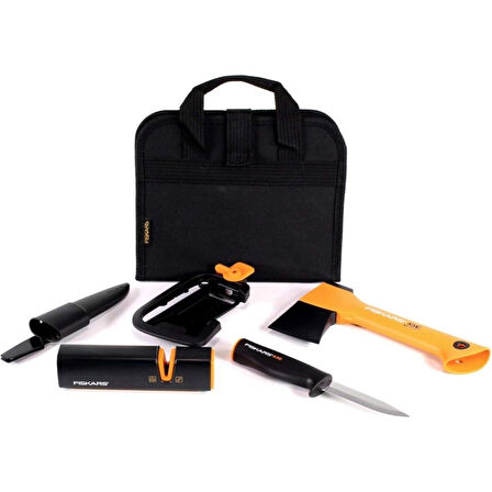 Fiskars 1025441 SET X5 Balta-K40 Bıçak ve Xsharp Bileme
