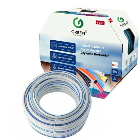 Greengarden 271230 SmartFlex Marin Bahçe Hortumu 1/2-30 mt