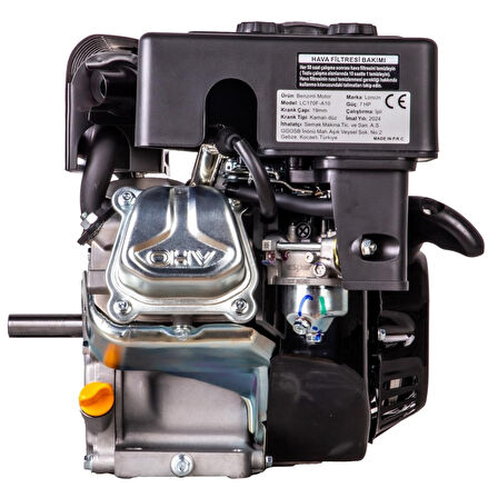 Loncin LC170F-A10 EUR5 Kamalı Benzinli Motor 7 Hp