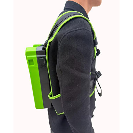 Minelli 500/700 Zeytin Hasat Makina Aküsü Lityum Sırt Batarya 18 Ah