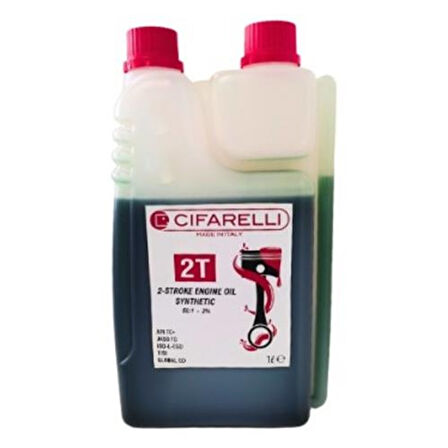 Cifarelli Ölçekli Dumansız 2T Motor Yağı 1 Lt