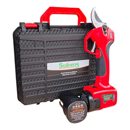 Sujineng E-35SJA Akülü LED Göstergeli Budama Makası 35 mm