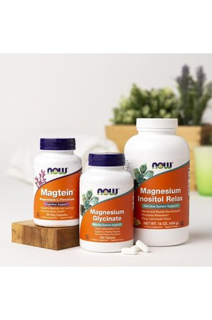 Now Foods Magnesium Glycinate 180 Tablets