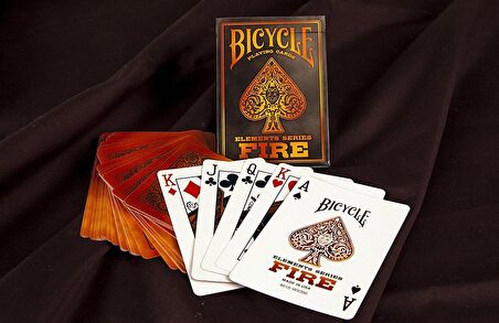 Bicycle Elements Fire Oyun Kağıdı Koleksiyonluk İskambil Kartları