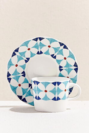 Paşabahçe Alacatı Porselen Espresso Fincanı