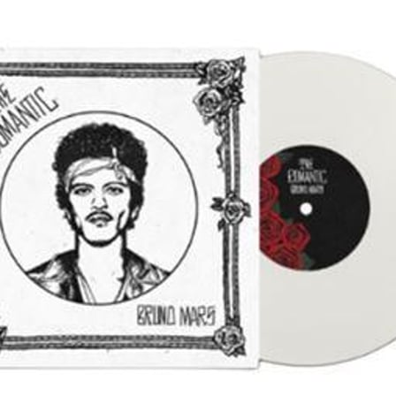 Bruno Mars - The Romantic (Limited Edition) (White Vinyl) - Plak