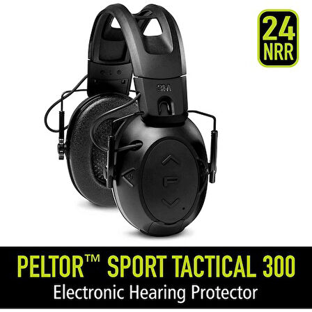 Peltor Sport Tactical 300 24dB Elektronik Atış Kulaklığı