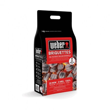 Weber Briket Mangal Kömürü 8 Kg.