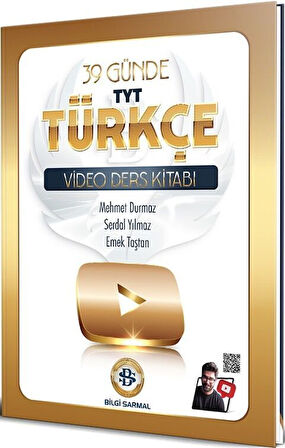 Bilgi Sarmal TYT Türkçe 39 Günde Video Ders Kitabı Paragraf 2 Deneme Hediye