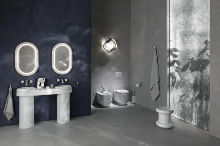 VitrA Liquid A42690 Ankastre Kısa Lavabo Bataryası, Krom