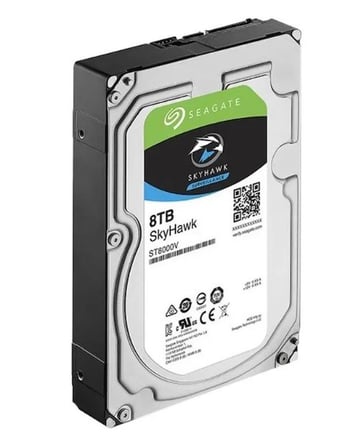 8 TB Seagate SKYHAWK 3.5" 7200rpm 256MB (ST8000VX009) 7/24 Güvenlik Diski