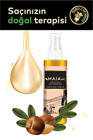 Argan Saç Bakım Yağı 120 Ml