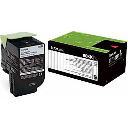 Lexmark Ton Bundle (Cx310) Sıyah 2500 Sayfa 80C8Sk0-Bnd