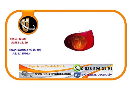 STOP COROLLA AE111 99-02 DIŞ RH