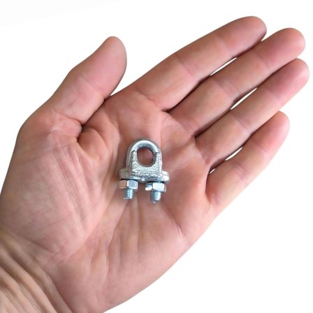 Aletçantam Klemens Çelik Halat Klemensi  (5 li paket) 8 mm
