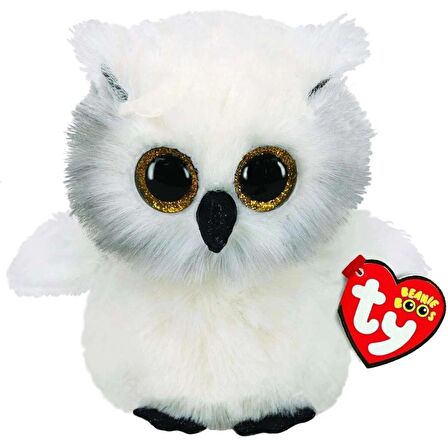 Beanie Boos Snowy Baykuş Peluş 15 cm 36305