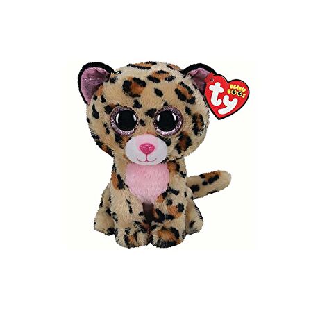 Ty Livvie Beanie Boos Pembe Leopar 150079TY36367